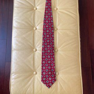 Pierre Balmain Red Silk Necktie